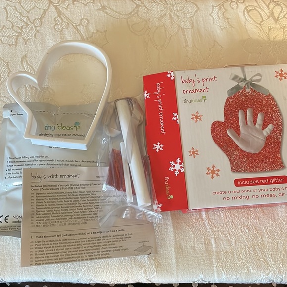 Baby Print Ornament Kit & Lulla Bible Set Lullabies and Verses - Picture 6 of 7